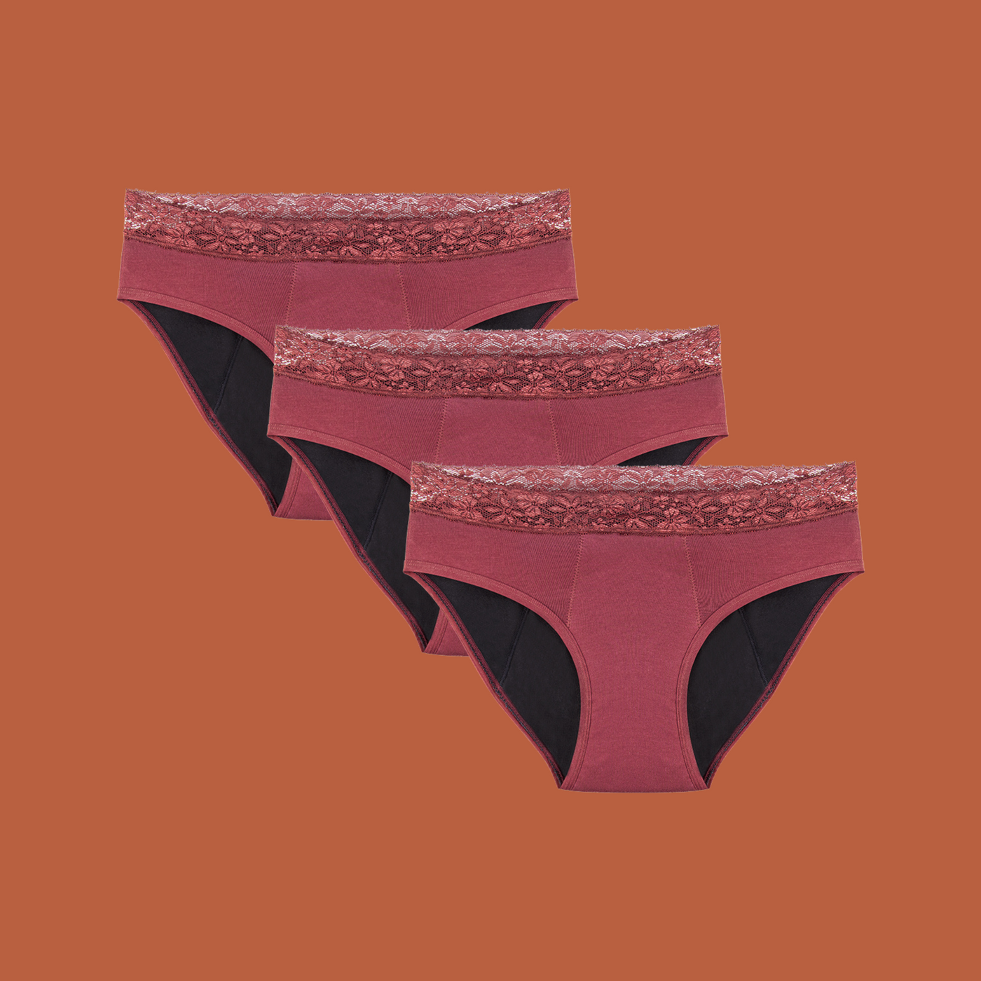 Daisy Hiphugger - Period Underwear Bundle x 3 – intimes